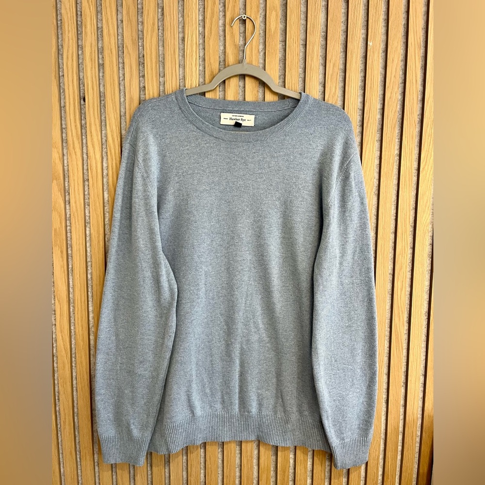 Hawker Rye Men's Gray Sweater